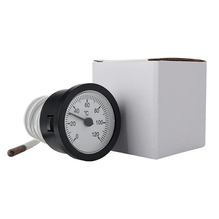 TS-W53 52mm Pointer Type Industrial Copper Pipe Thermometer Boiler Pipeline Water Temperature Gauge - 6