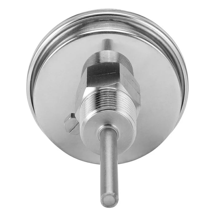 TS-BX40 Axial Pointer Bimetal Thermometer Boiler Round Temperature Gauge Digital BBQ Grill Thermometer - 2