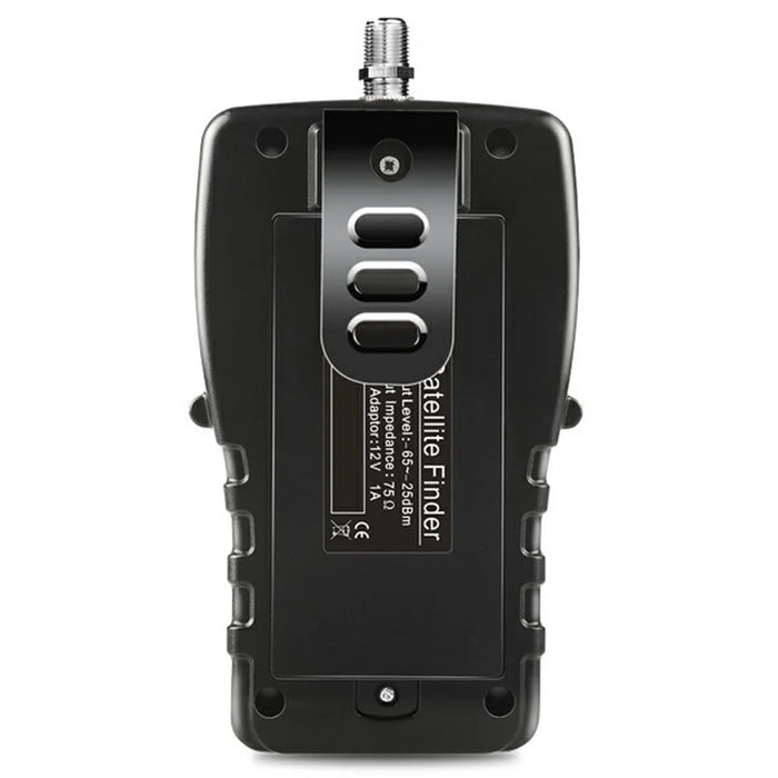 FINDSAT VF-8620 DVB-S2  /  S2X Satellite Finder Meter With Flashlight Compass High Definition Signal Strength - EU Plug - 3