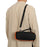 For JBL Charge 6 Speaker Carrying Case EVA Hard Shell Shockproof Storage Bag with Shoulder Strap - Black  /  Orange - 3