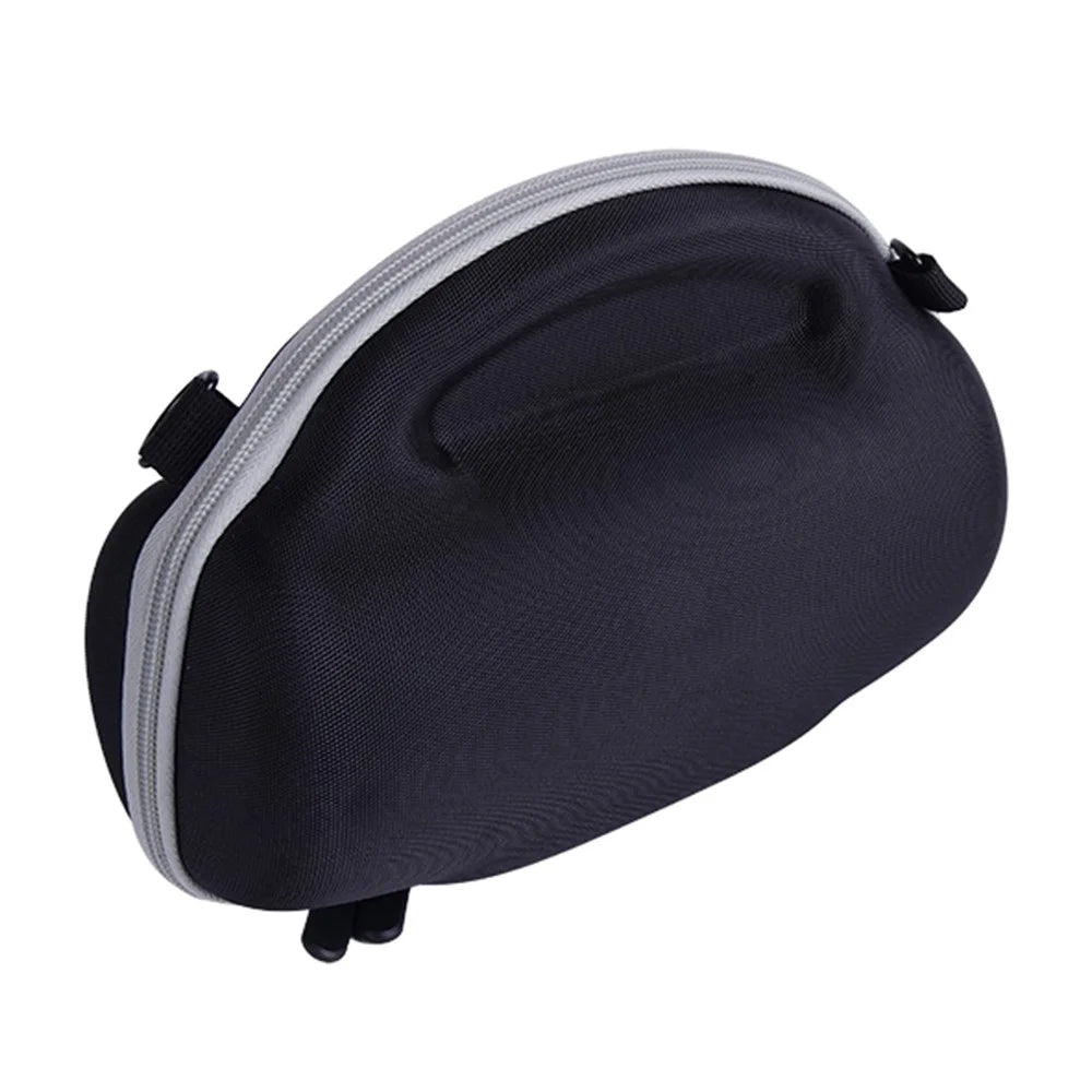 For JBL Charge 6 Speaker EVA Portable Storage Bag with Shoulder Strap Shockproof Protective Carrying Case - Black / Grey - 1