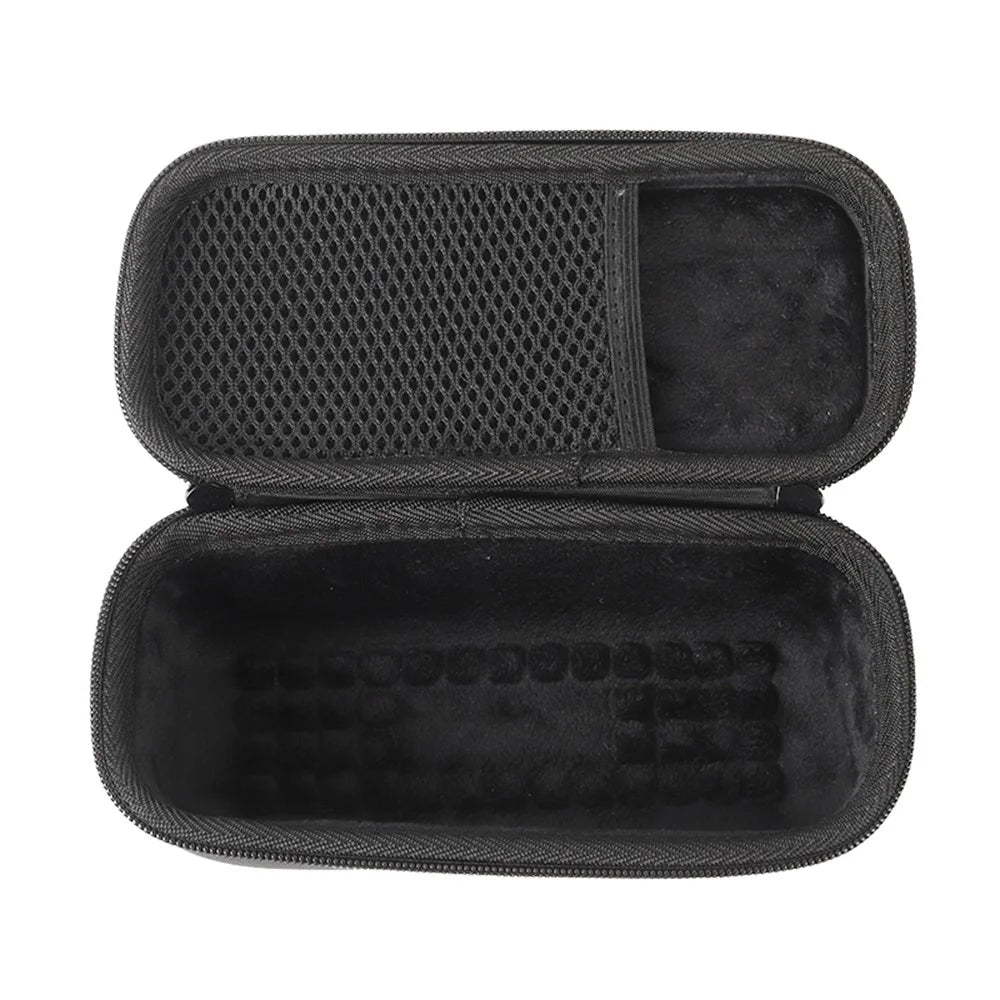 For JBL Flip 7 Speaker Portable Storage Case Hard Shell Protective Carrying Pouch with Hand Strap - Black - 3