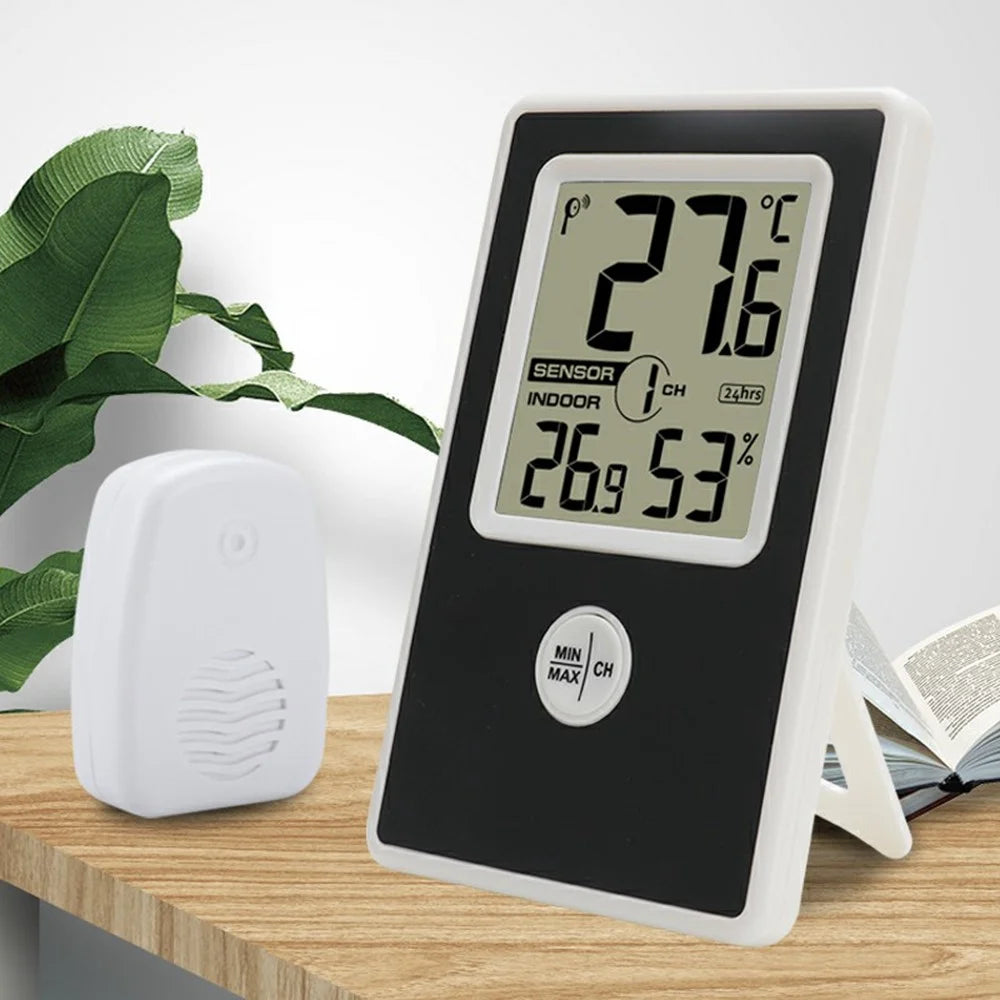 TS-WS-43 Wireless Digital Thermometer Hygrometer High Precision Indoor Outdoor Temperature Humidity Monitor - 7