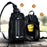QIALINO Multifunctional Crossbody Bag with USB Port Genuine Cow Leather Chest Pouch Lightweight Casual Waist Bag for Men / Women - 3