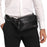 QIALINO Tactical Leather Waist Bag Multi-Functional Outdoor Tool Storage Belt Bag for Men Work - 3