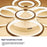 10 Heads Acrylic Circle Dimmable LED Ceiling Lamp with Remote Control for Living Room Dining Room - White - 7