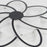 6 Heads Floral Shape LED Ceiling Light APP / Remote Control Modern Ceiling Lamp for Dining Room - 4