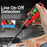 ANENG B18 High Torque Voltage Tester Pen Live / Neutral Wire Detection Continuity Test NCV Light Indication - Red / Phillips Head - 7