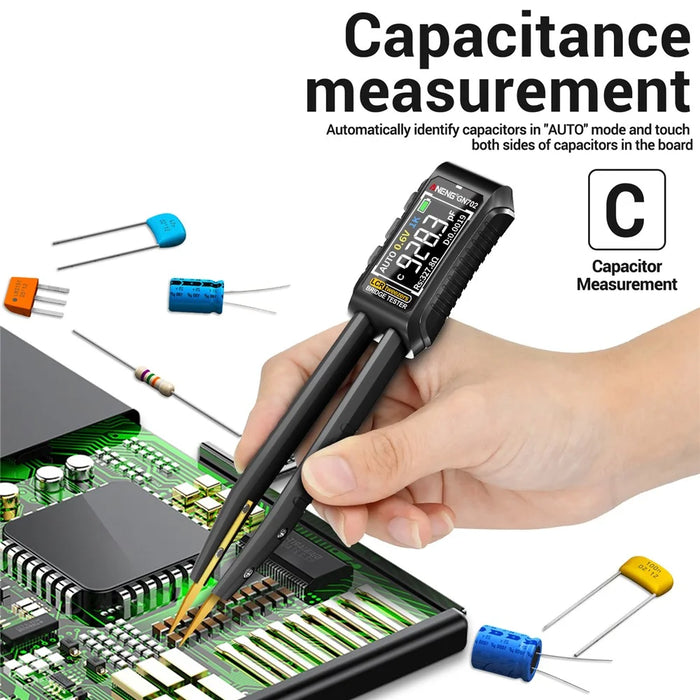 ANENG GN702 Digital Tweezers Bridge Multimeter LCR Clamp Meter Bridge Tester Inductance Measuring Tool - 4