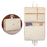 1010 Multifunction Hanging Travel Organizer Bag Foldable Luggage Packing Cube for Suitcase Storage - Apricot - 1