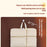 1010 Multifunction Hanging Travel Organizer Bag Foldable Luggage Packing Cube for Suitcase Storage - Apricot - 5