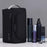 4038 For Men Portable Travel Toiletry Bag Oxford Cloth Waterproof Foldable Cosmetic Organizer, Size L - Black - 7