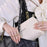 8083 Letter Pattern Portable Cosmetic Bag Travel Makeup Organizer Toiletry Storage Pouch - White - 3