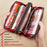 BANYANU N9012 Women Long Wallet Double Zipper Multi-Function Clutch Purse - Red - 5