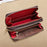 BANYANU N9012 Women Long Wallet Double Zipper Multi-Function Clutch Purse - Red - 2