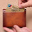 BANYANU N2038 Men's Compact Genuine Leather Trifold Wallet Multi Card Slots - Brown - 6