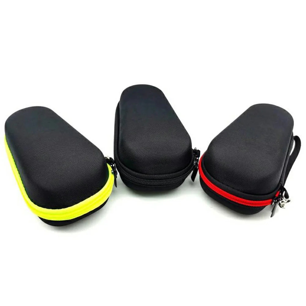 For Braun Series Electric Shaver EVA Storage Case Portable Anti Shock Travel Bag Protective Organizer - Black - 5
