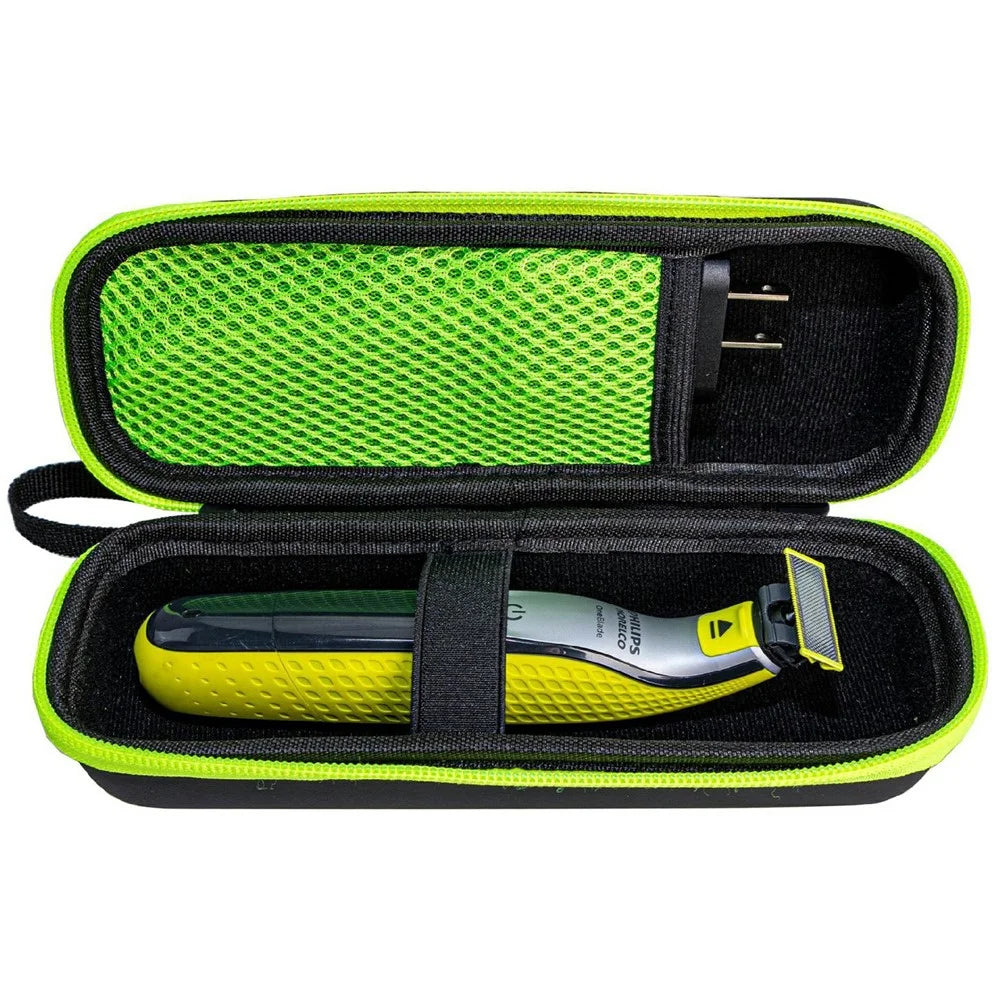 For Philips Oneblade Shaver Travel Case EVA Storage Box Portable Shockproof Carrying Pouch - 6
