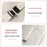 8Pcs / Set Portable Travel Business Trips Organizer Foldable Clothes Shoes Toiletry Storage Bags - Beige - 4