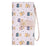 BAELLERRY N5588 Women's Slim Zipper Wallet Cute Bear Design PU Leather Long Purse Multi-Card Bag - Pink - 5