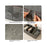 98 x 48 x 17cm Bedroom Storage Box Organizer Clothes Pants Underwear Cotton Linen Container for Home / Dorm - Grey - 5