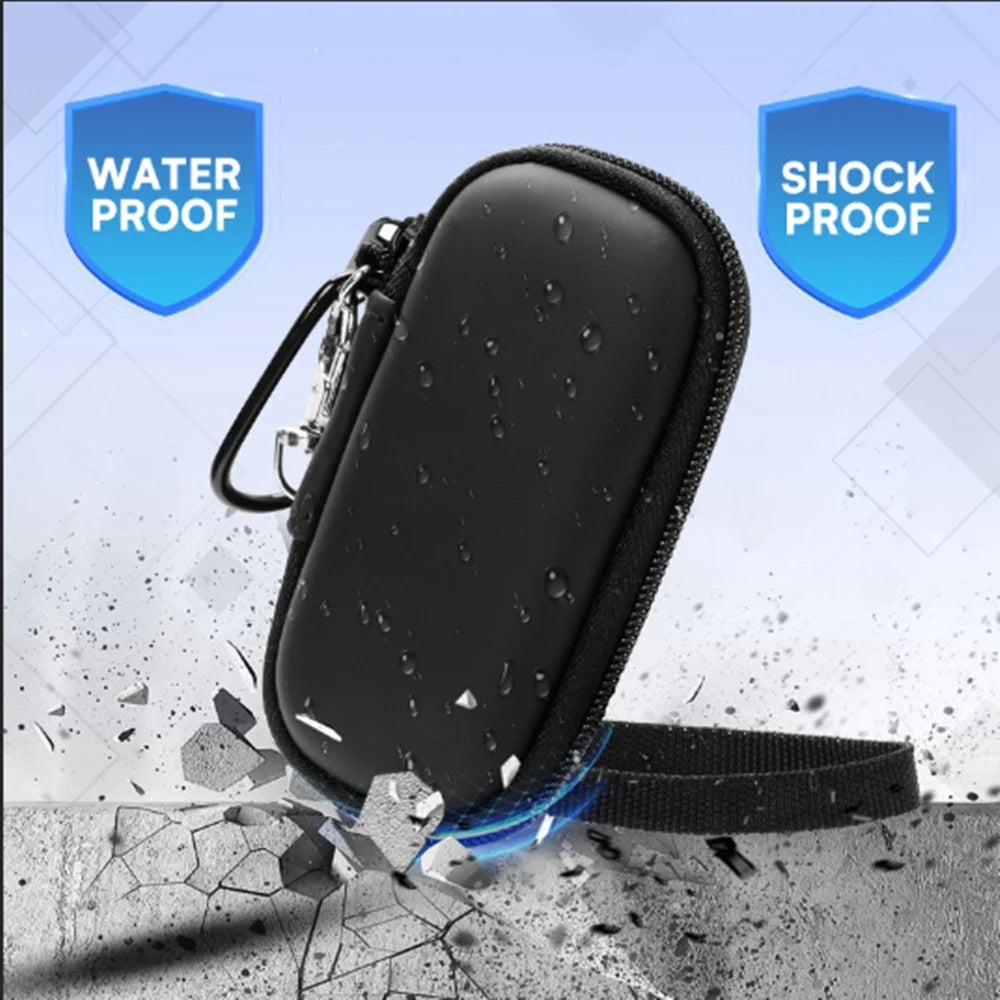 For Alivecor Kardiamobile ECG  /  Kardiamobile 6L EKG Heart Monitor Protective Case Travel Carrying Pouch - 6