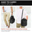 Baseball Cap Carrier Portable Sports Hat Storage Case EVA Protective Bog for Snapback Hats - 4