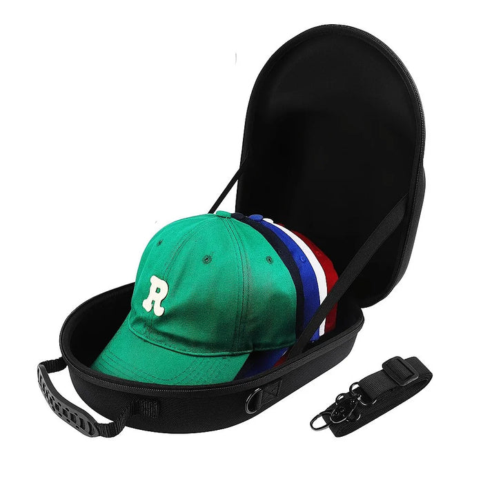 Baseball Cap Carrier Portable Sports Hat Storage Case EVA Protective Bog for Snapback Hats - 6