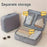 Size M Travel Underwear Organizer Portable Clothing Storage Bag Carry On Packing Cube - Pink - 3