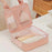 Size L Travel Underwear Organizer Portable Clothing Storage Bag Carry On Packing Cube - Pink - 5