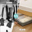 Underbed Storage Bag Foldable Transparent Window Dustproof Moisture-Proof Non-woven Fabric Clothes Organizer - Grey - 3