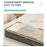 Underbed Storage Bag Foldable Transparent Window Dustproof Moisture-Proof Non-woven Fabric Clothes Organizer - Grey - 6