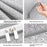 Size M Transparent Window Non Woven Fabric Storage Bag for Clothes Bedding Organizer, 35 x 25 x 20cm - 4
