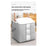 Size XL Transparent Window Non Woven Fabric Storage Bag for Clothes Bedding Organizer, 52 x 50 x 54cm - 5