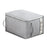 Size L Dust Proof Foldable Storage Bag with Clear Window for Clothes Bedding Non Woven Fabric Organizer, 52 x 44 x 20cm - 1