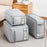 Size L Dust Proof Foldable Storage Bag with Clear Window for Clothes Bedding Non Woven Fabric Organizer, 52 x 44 x 20cm - 7