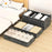100 x 50 x 18cm Under Bed Storage Bag Transparent Window Non Woven Fabric Foldable Organizer Pouch - 7