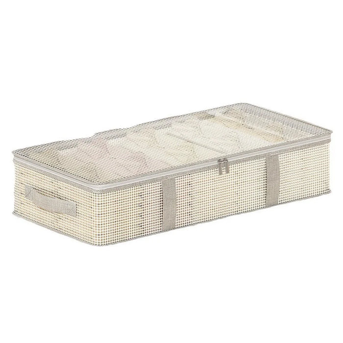 85 x 45 x 20cm Transparent PVC Under Bed Storage Bag Large Capacity Dustproof Flat Organizer - 1