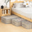 85 x 45 x 20cm Transparent PVC Under Bed Storage Bag Large Capacity Dustproof Flat Organizer - 2