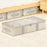 85 x 45 x 20cm Transparent PVC Under Bed Storage Bag Large Capacity Dustproof Flat Organizer - 4