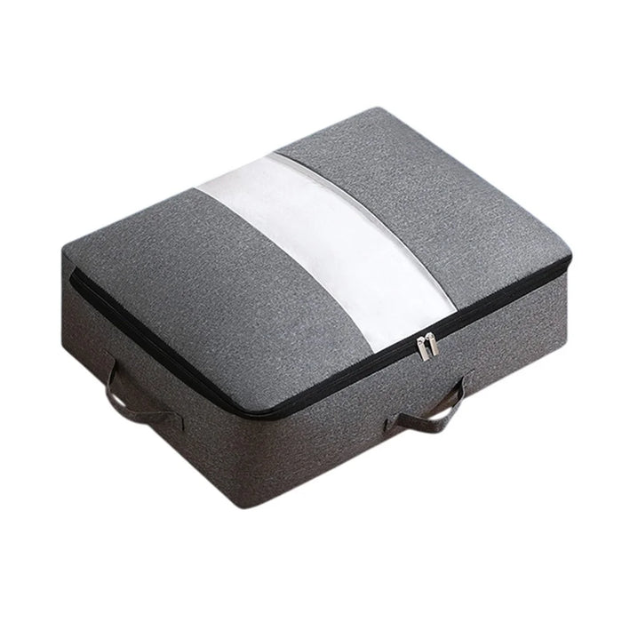 Size M Foldable Storage Bag Dustproof Under Bed Clothes Organization for Moving Packing, 50 x 40 x 15cm - 1