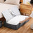 Size L Foldable Storage Bag Dustproof Under Bed Clothes Organization for Moving Packing, 80 x 47 x 15cm - 3