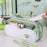 3029 Large Capacity Pencil Bag Students Oxford Fabric Double Layer Stationery Storage Pouch - Matcha Green - 5