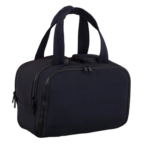 8089 Multifunctional Large Capacity Makeup Bag Travel Toiletry Organizer Portable Cosmetic Storage Bag - Black - 1