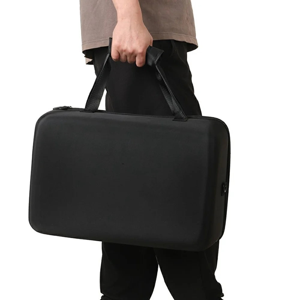 For Harman Kardon SoundSticks 5 Speaker Portable Storage Carrying Case EVA Shockproof Bag with Shoulder Strap - Black - 7