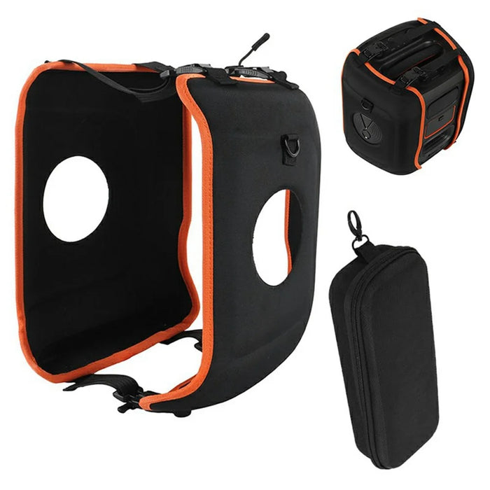 For JBL PartyBox Encore 2 Speaker EVA Protective Case Portable Shock Absorbing Cover with Microphone Bag - 1