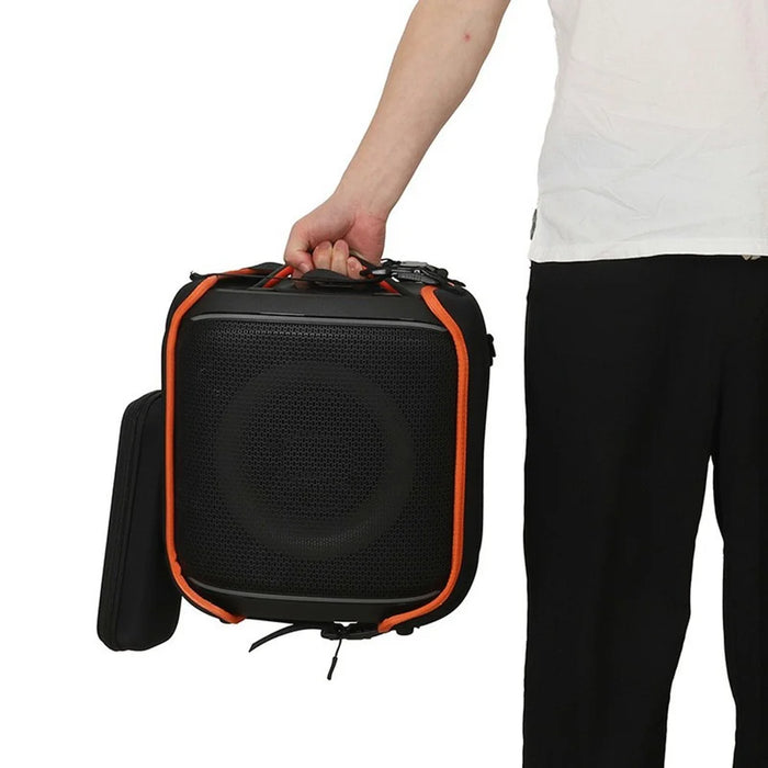For JBL PartyBox Encore 2 Speaker EVA Protective Case Portable Shock Absorbing Cover with Microphone Bag - 6