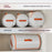 25 x 52cm PVC Cylindrical Storage Bag for Clothes Bedding Moistureproof Organizer with Carry Handles - 4