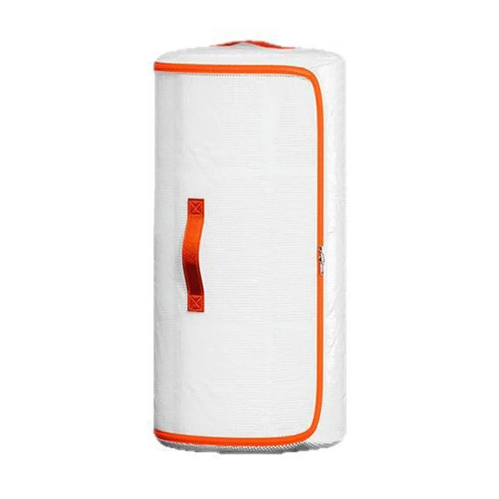 35 x 68cm PVC Cylindrical Storage Bag for Clothes Bedding Moistureproof Organizer with Carry Handles - 1