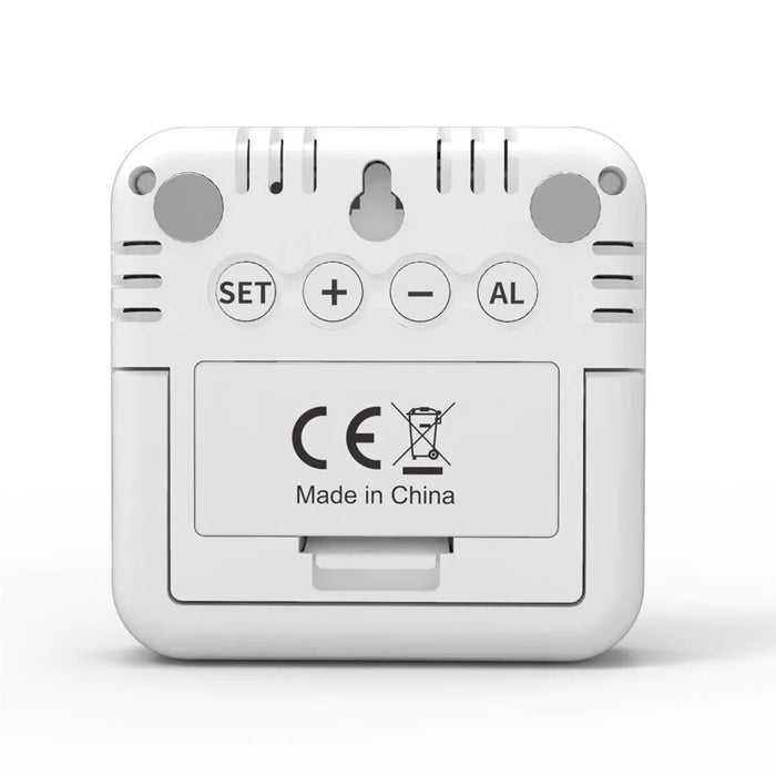 TS-8080 Large Screen Desktop Clock Digital Temperature Humidity Sensor Monitor with Comfort Level Indicator - 2